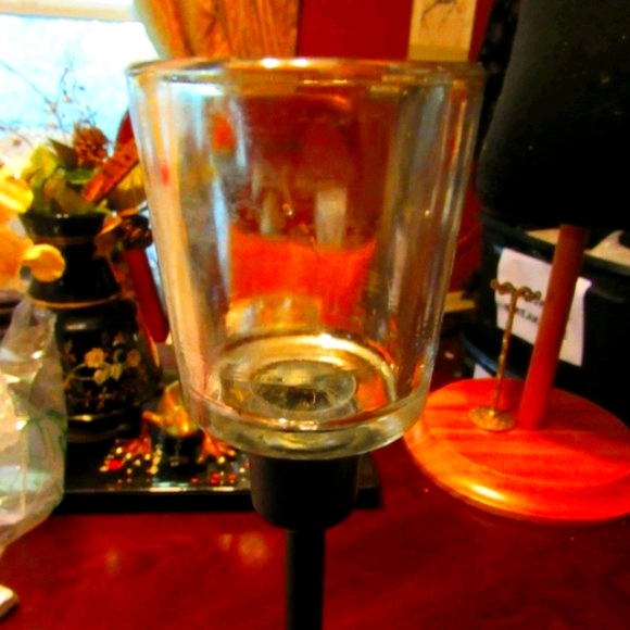 Vintage Votive Candle Lamp with Pastel Bead Shade - Picture 16 of 16